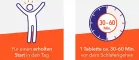 Instructions for use for Sleep tabs ratiopharm 25 mg tablets, 20 pcs - 3