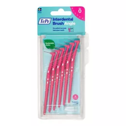 TEPE Interdental brush Angle 0.4mm ISO 0 pink, 6 pcs