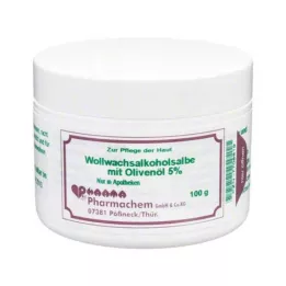 WOLLWACHSALKOHOLSALBE m.olive oil 5%, 100 g