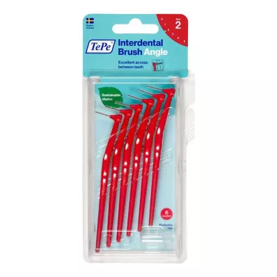 Tepe Angle interdental brush 0.5mm red, 6 pcs
