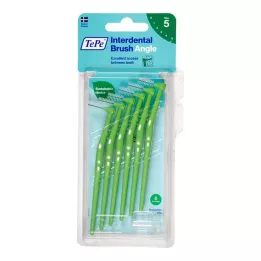 TEPE Interdental brush Angle 0.8mm ISO 5 green, 6 pcs
