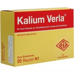 KALIUM VERLA Granulate sachet, 20 pcs