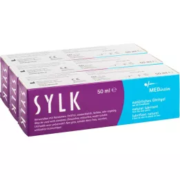 SYLK natural lubricant gel, 3X50 ml