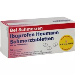 IBUPROFEN Heumann Pain Tablets 400 mg, 50 pcs