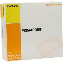 PRIMAPORE 8x10 cm wound dressing sterile, 20 pcs