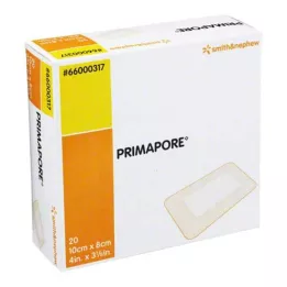 Primapore wound dressing 10x8 cm, 20 pcs