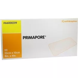 PRIMAPORE 10x20 cm wound dressing sterile, 20 pcs