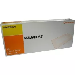 PRIMAPORE 10x25 cm wound dressing sterile, 20 pcs