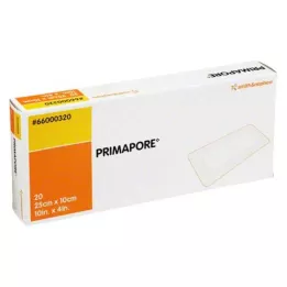 Primapore wound dressing 25x10 cm, 20 pcs