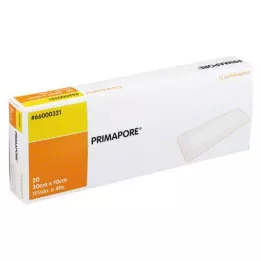Primapore wound dressing 30x10 cm, 20 pcs