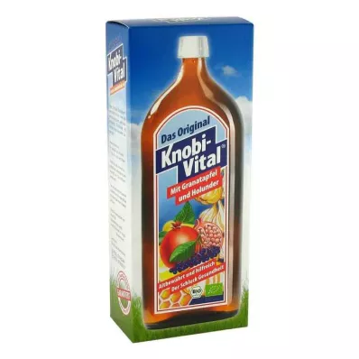 Knobivital with pomegranate + elderberry organic, 960 ml