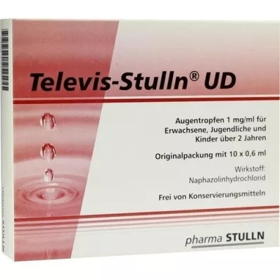 TELEVIS Stulln UD Eye drops, 10X0.6 ml