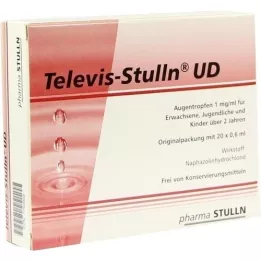 TELEVIS Stulln UD Eye drops, 20X0.6 ml