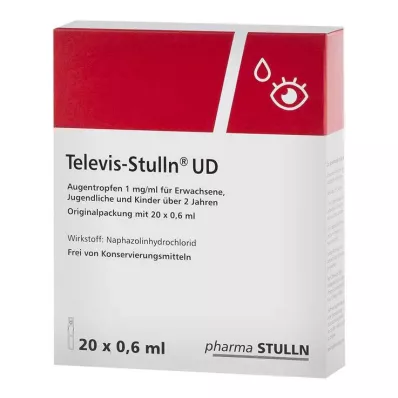 Televis Stulln UD eye drops, 20X0.6 ml Televis Stulln UD eye drops, 20X0.6 ml