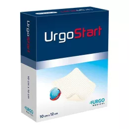 URGOSTART 10x12 cm foam wound dressing, 10 pcs