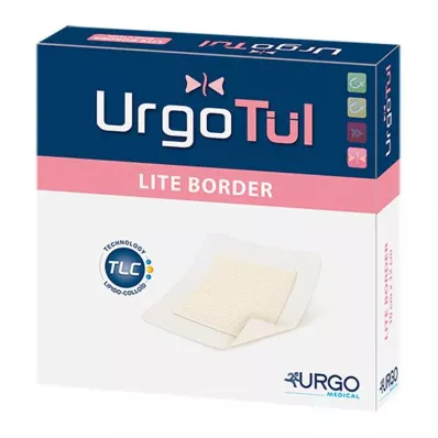 URGOTÜL Lite Border 8x8 cm dressing, 10 pcs URGOTÜL Lite Border 8x8 cm dressing, 10 pcs