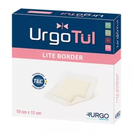 URGOTÜL Lite Border 10x12 cm dressing, 10 pcs