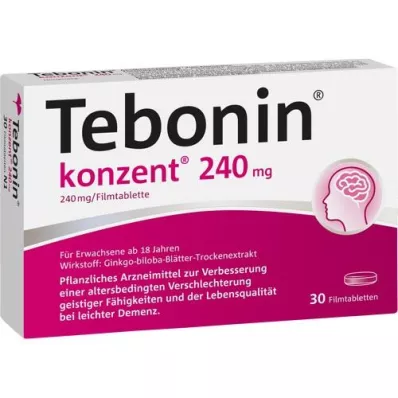 TEBONIN konzent 240 mg film-coated tablets, 30 pcs