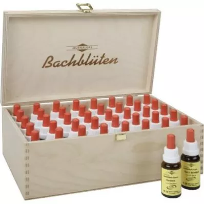 Original BACHBLüTEN Murnauer Drops- Set in wooden box, 38X20 ml