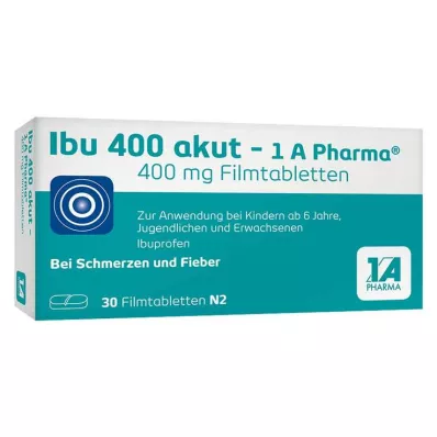 Ibu 400 acute – 1 A Pharma® film-coated tablets, 30 pcs