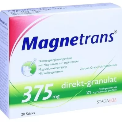 MAGNETRANS direct 375 mg granules, 20 pcs