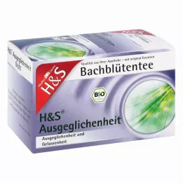 H&amp;S Bach Flower Remedy Balance Tea Filter Bag, 20X3.0 g