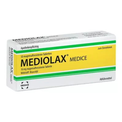 MEDIOLAX Medice enteric-coated tablets, 50 pcs