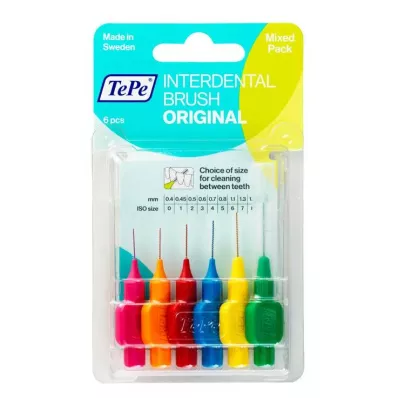 Tepe interdental brush mixed, 6 pieces