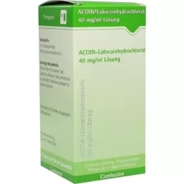 ACOIN-Lidocaine hydrochloride 40 mg/ml solution, 50 ml