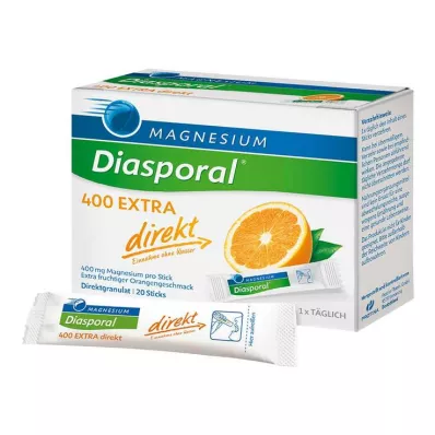 Magnesium Diasporal 400 Extra direct granules, 20 pieces