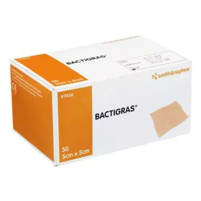 Bactigras antiseptic Para, 50 pcs