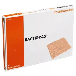 Bactigras antiseptic Para, 10 pcs