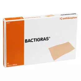 Bactigras antiseptic Para, 10 pcs
