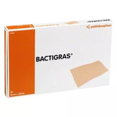 Bactigras antiseptic Para, 10 pcs