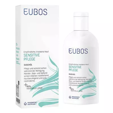 Eubos Sensitive shower oil F, 200 ml Eubos Sensitive shower oil F, 200 ml