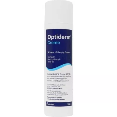 OPTIDERM Cream in dispenser, 200 g