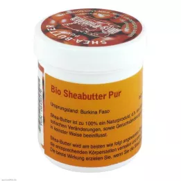 SHEABUTTER Organic pure unrefined, 50 g