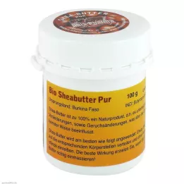SHEABUTTER Organic pure unrefined, 100 g