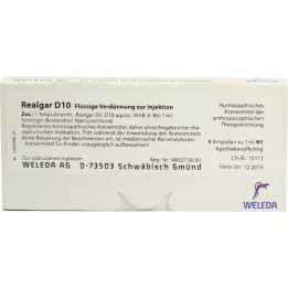 REALGAR D 10 Ampoules, 8X1 ml