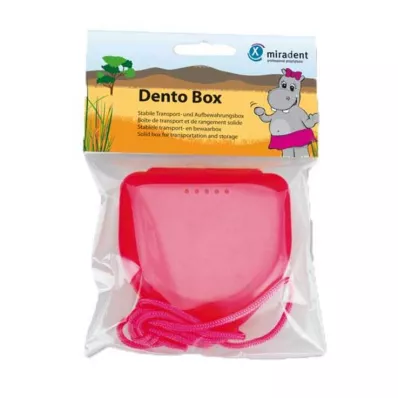 Miradent braces box Dento Box I pink, 1 pc Miradent braces box Dento Box I pink, 1 pc