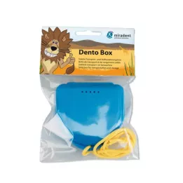 MIRADENT Braces box Dento Box I blue, 1 pc
