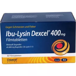 IBU-LYSIN Dexcel 400 mg film-coated tablets, 50 pcs