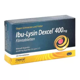 IBU-LYSIN Dexcel 400 mg film-coated tablets, 20 pcs