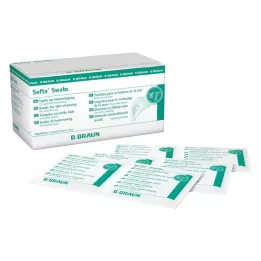 ALKOHOLTUPFER Softa Swabs, 100 pcs