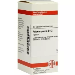 ACTAEA SPICATA D 12 tablets, 80 pc