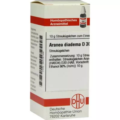 ARANEA DIADEMA D 30 globules, 10 g ARANEA DIADEMA D 30 globules, 10 g