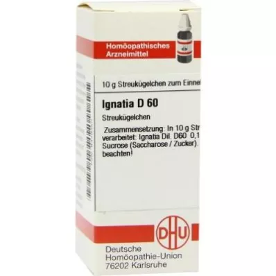 IGNATIA D 60 globules, 10 g IGNATIA D 60 globules, 10 g