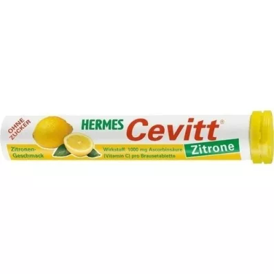 HERMES Cevitt Lemon Effervescent Tablets, 20 pcs