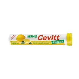 HERMES Cevitt Lemon Effervescent Tablets, 20 pcs