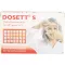 DOSETT S Medicine cassette red, 1 pc